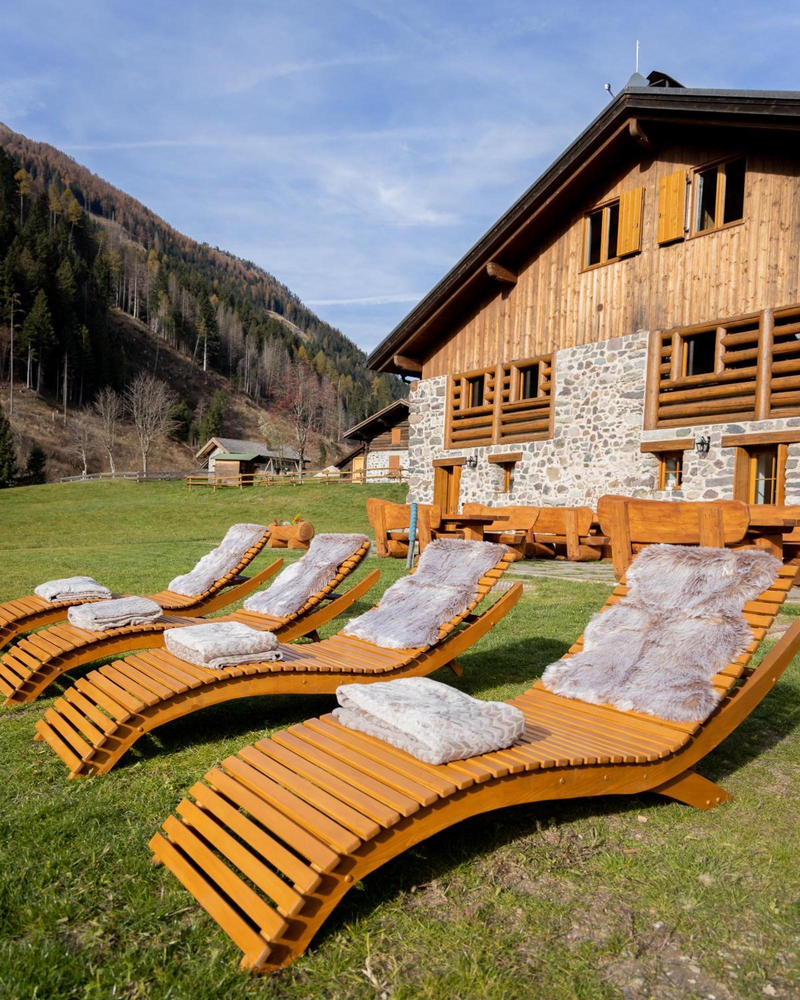 Chalet Al Maso Val Calamento Telve Exterior foto