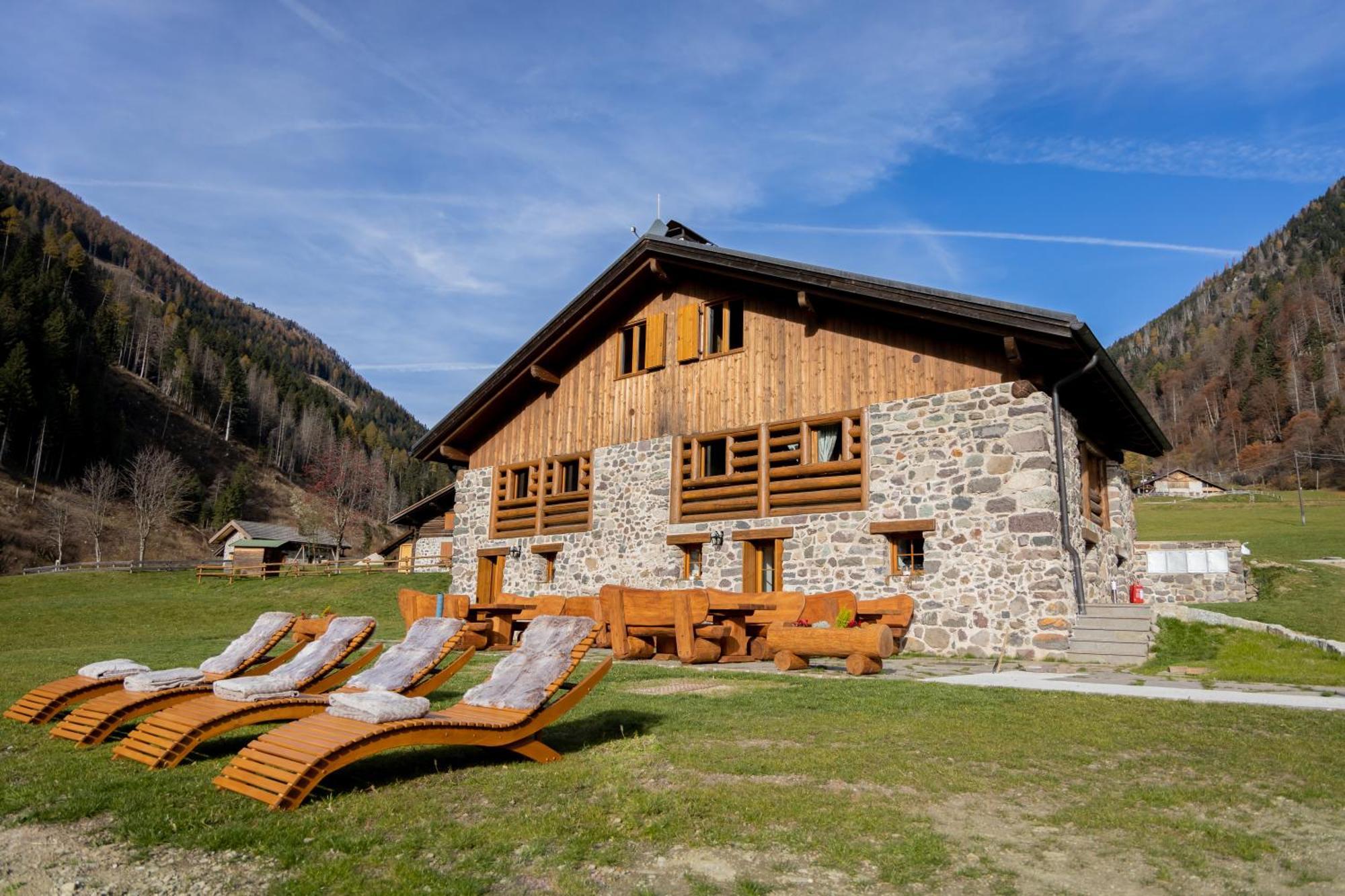 Chalet Al Maso Val Calamento Telve Exterior foto